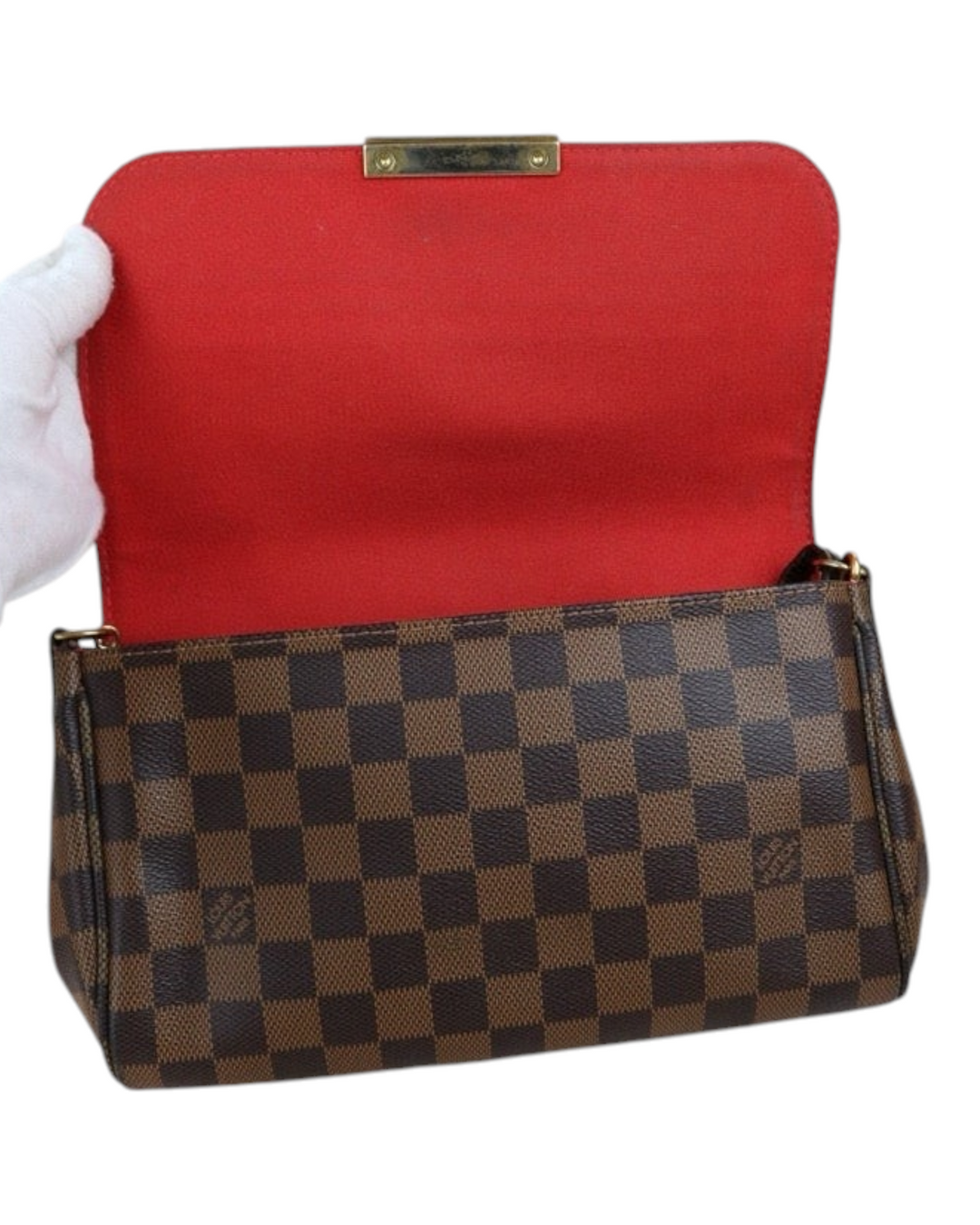 Favorite MM Damier Ebene Shoulder Bag