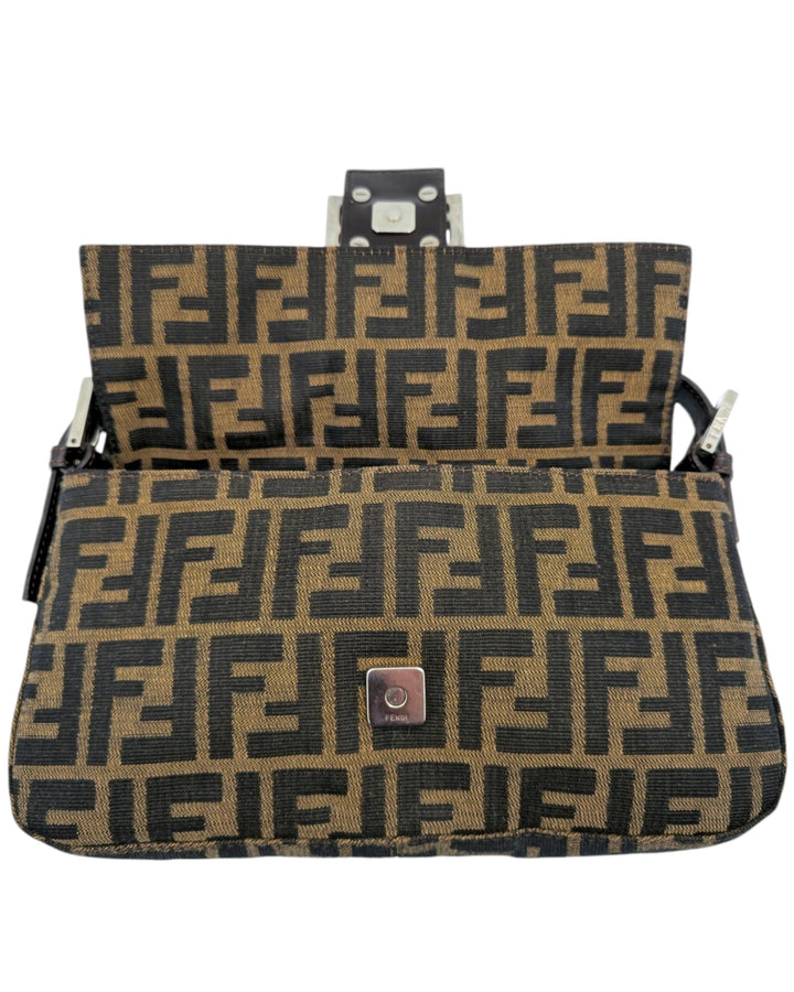 Fendi Zucca FF Baguette Shoulder Bag Zucca FF Baguette Shoulder Bag Forgotten Luxuries