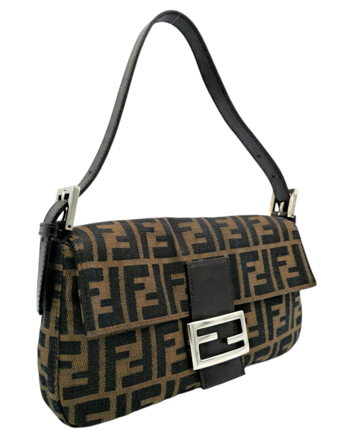 Fendi Zucca FF Baguette Shoulder Bag Zucca FF Baguette Shoulder Bag Forgotten Luxuries