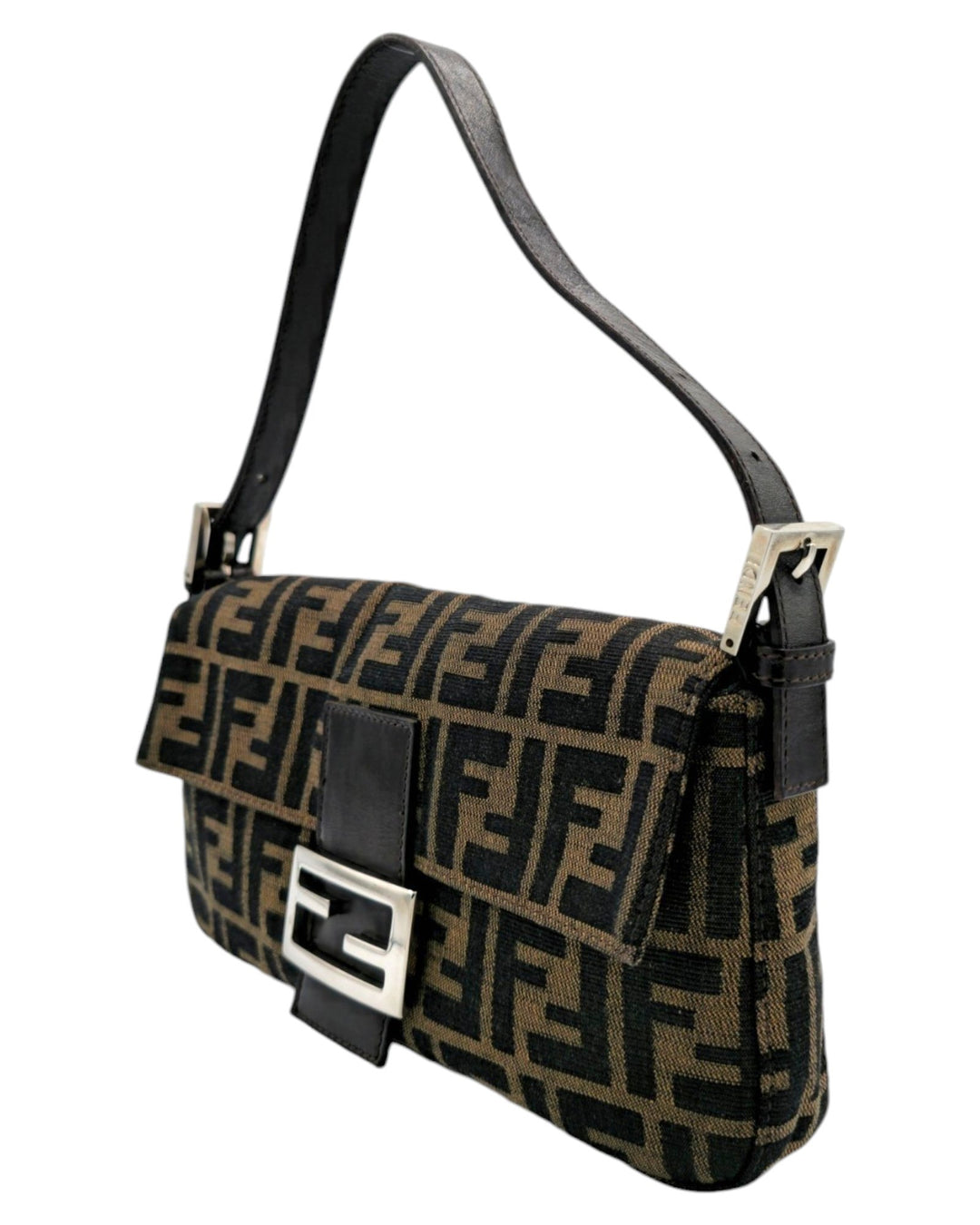 Fendi Zucca FF Baguette Shoulder Bag Zucca FF Baguette Shoulder Bag Forgotten Luxuries