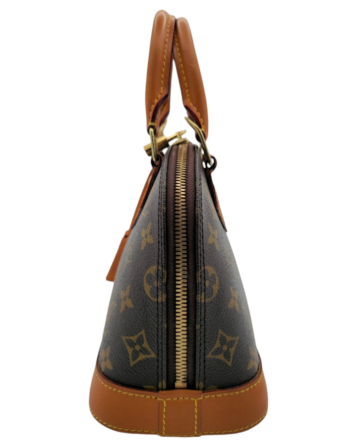 Louis Vuitton Alma BB Classic Monogram with Strap Alma BB Classic Monogram with Strap Forgotten Luxuries