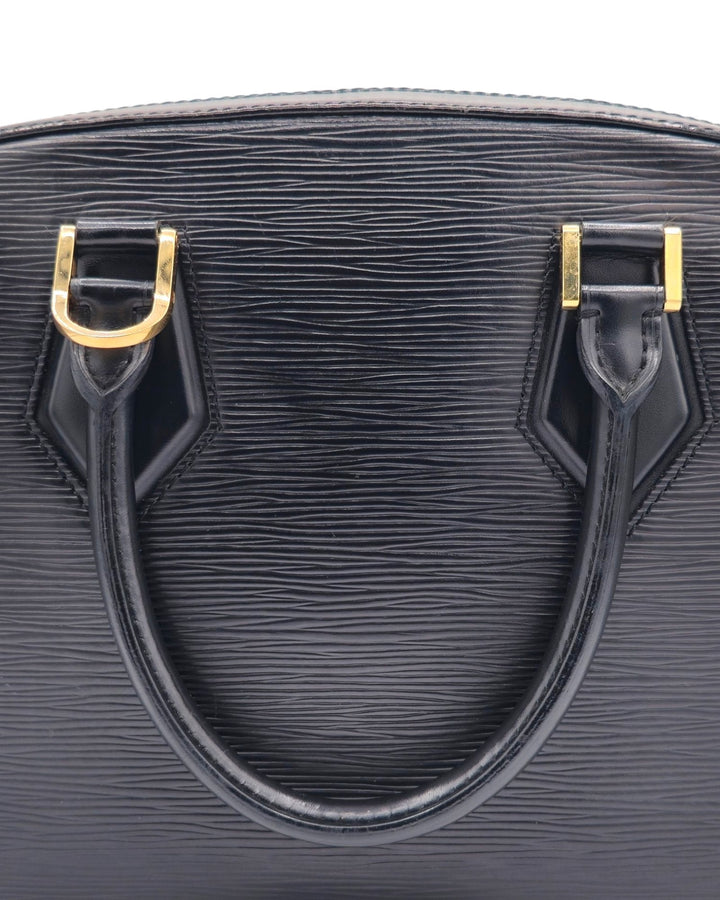 Louis Vuitton Epi Leather Sablon Black Top Handle Bag Louis Vuitton Epi Leather Sablon Black Top Handle Bag Epi Leather Sablon Black Top Handle Bag Forgotten Luxuries Forgotten Luxuries