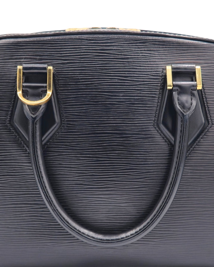 Louis Vuitton Epi Leather Sablon Black Top Handle Bag Louis Vuitton Epi Leather Sablon Black Top Handle Bag Epi Leather Sablon Black Top Handle Bag Forgotten Luxuries Forgotten Luxuries