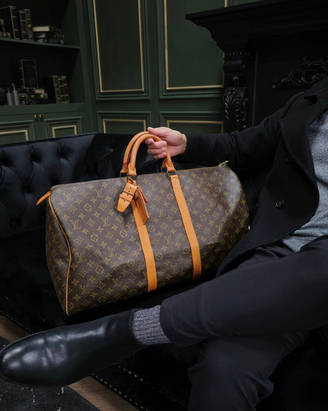 Louis Vuitton Monogram Keepall 55 Boston Bag Louis Vuitton Monogram Keepall 55 Boston Bag Monogram Keepall 55 Boston Bag Forgotten Luxuries Forgotten Luxuries