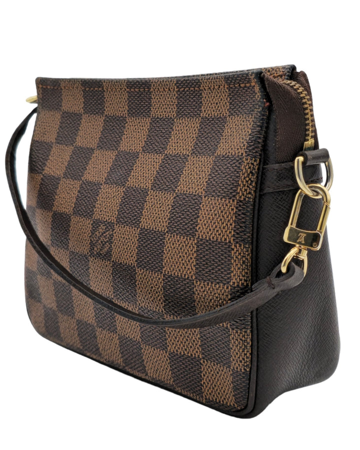 Louis Vuitton Trousse Makeup Pouch - Damier Ebene Louis VuittonTrousse Makeup Pouch - Damier EbeneTrousse Makeup Pouch - Damier EbeneForgotten Luxuries Forgotten Luxuries