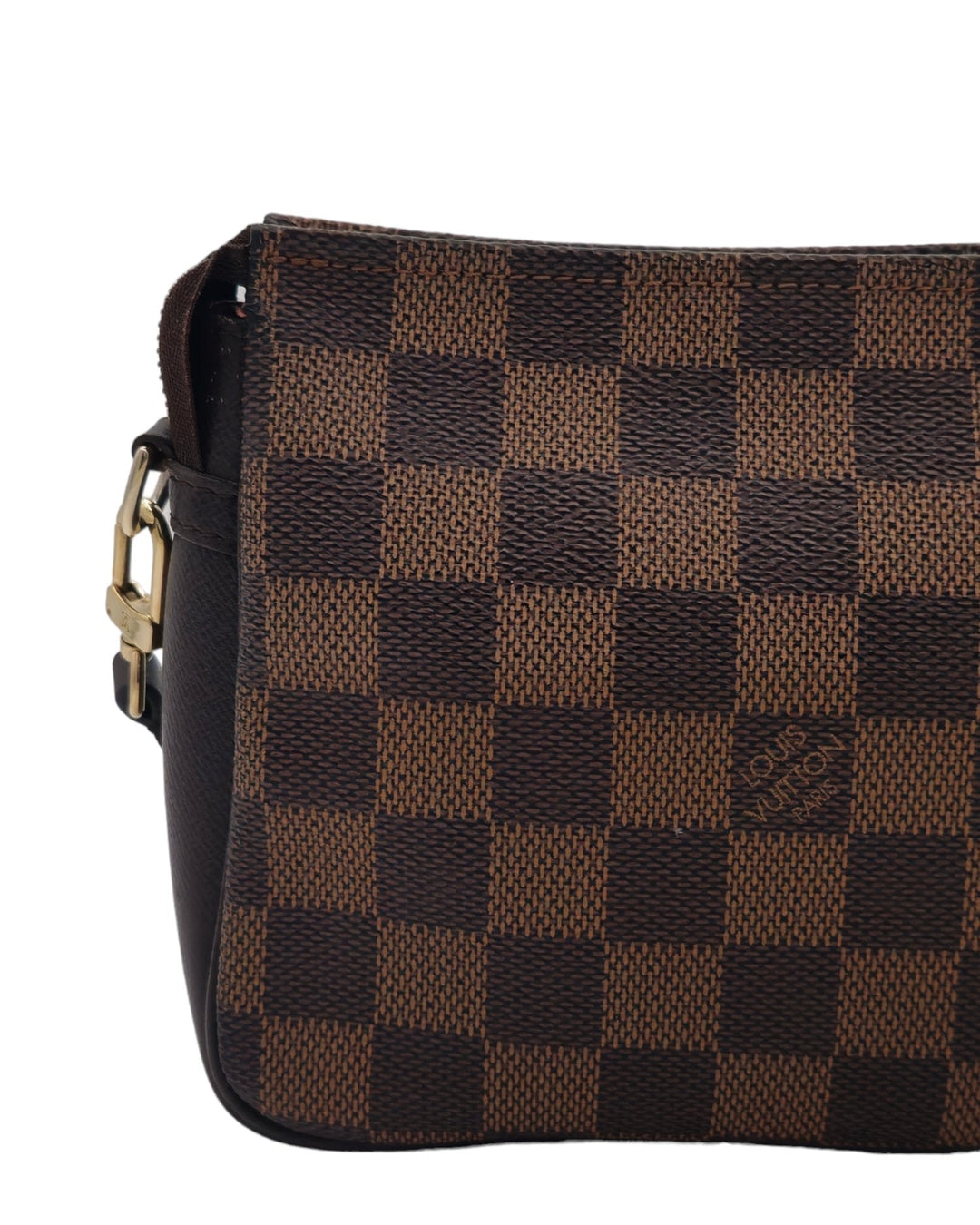 Louis Vuitton Trousse Makeup Pouch - Damier Ebene Louis VuittonTrousse Makeup Pouch - Damier EbeneTrousse Makeup Pouch - Damier EbeneForgotten Luxuries Forgotten Luxuries