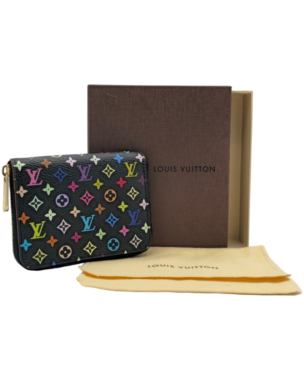 Louis Vuitton Zippy Coin Purse - Black Multicolor Louis VuittonZippy Coin Purse - Black MulticolorZippy Coin Purse - Black MulticolorForgotten Luxuries Forgotten Luxuries