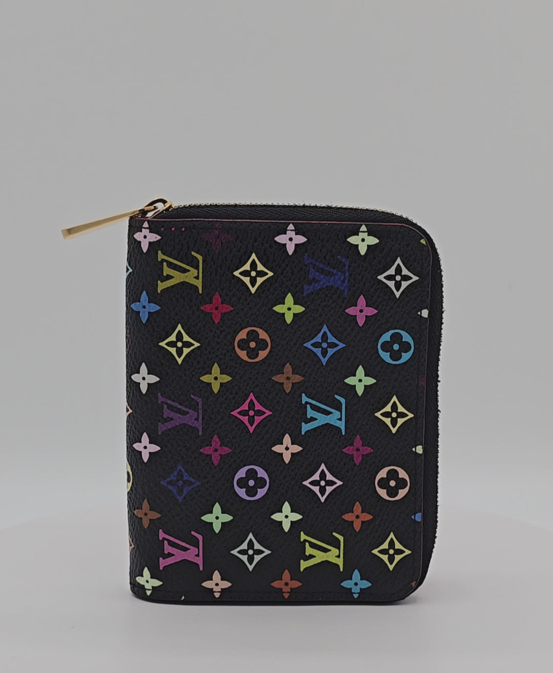 Zippy Coin Purse - Black Multicolor